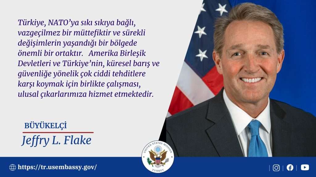 Parti siyaseti, suyun kıyısında biter - Jeff Flake